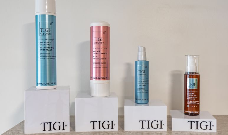 Produits professionnels au salon Hair Love